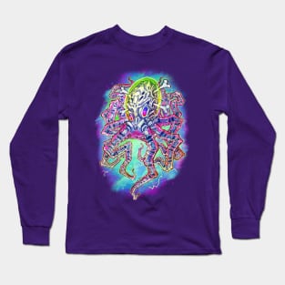 Skeleton Octopus Alien Long Sleeve T-Shirt